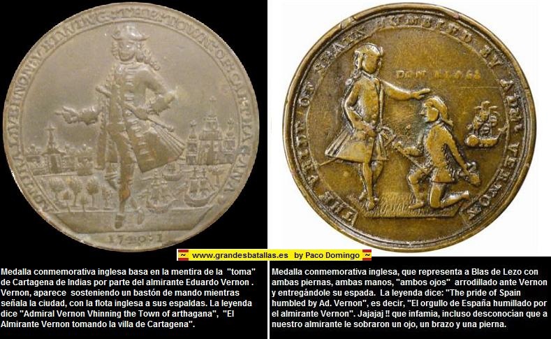 MEDALALSCONMEMORATIVAS DE UNA MENTIRA HISTORICA INGLESA